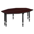 thumbnail image 4 of I-Promise 60" 2 Student Desk- Mahogany, 4 of 4