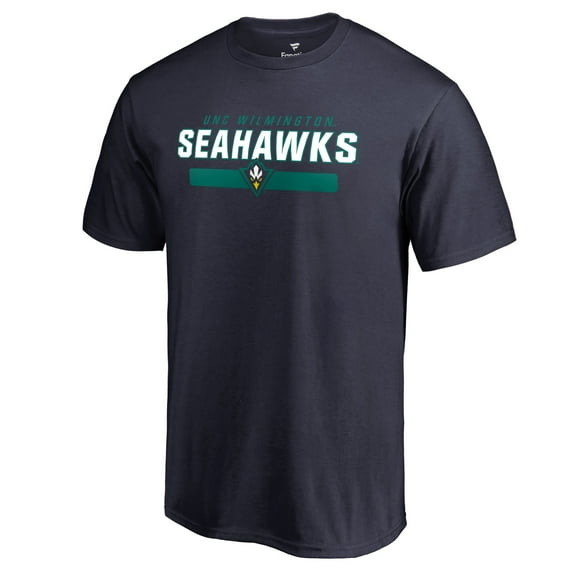 Men's Navy UNC Wilmington Seahawks Team Strong T-Shirt