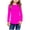 Hot Pink, variant on Girl's Solid Long Sleeve Shirts Size 7-8 Children's Fall Thermal Tops Kids Plain Blouses Girls Round Neck Clothes up to 45% Off