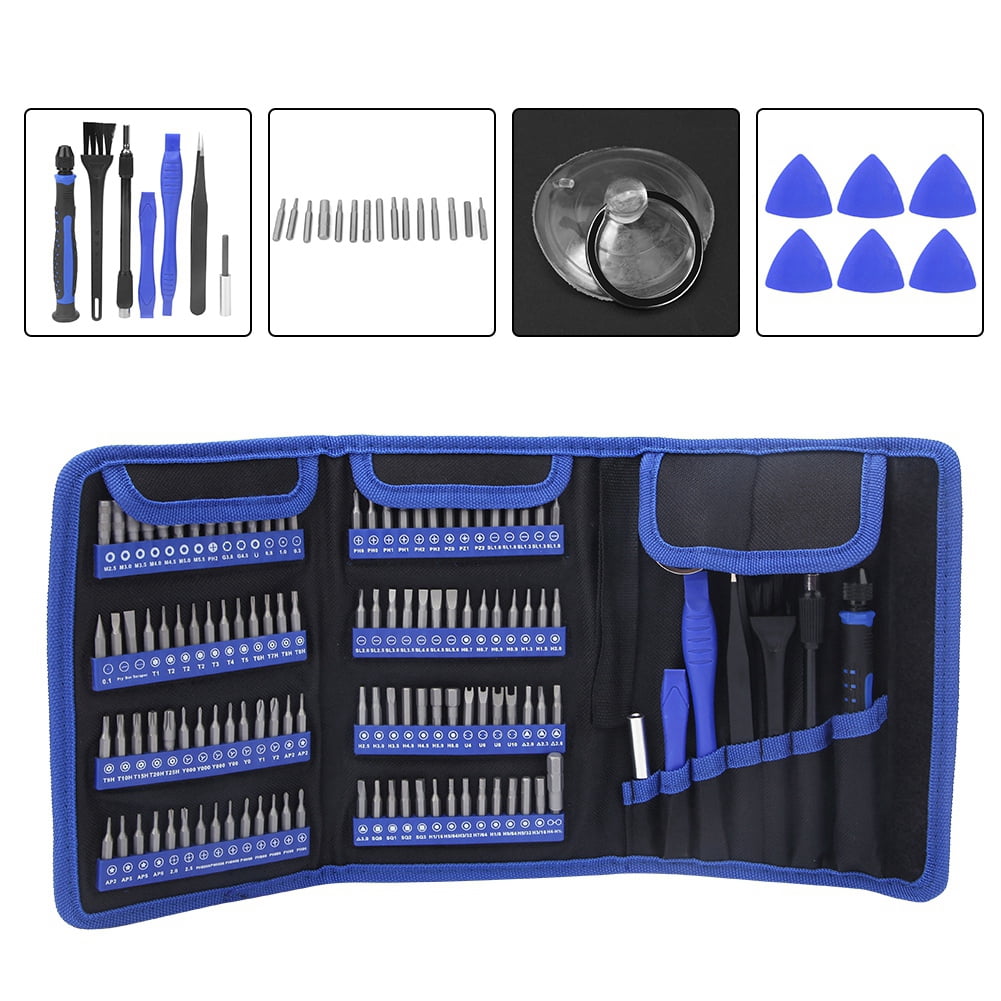 Precision Screwdriver Set,126 in 1 Screwdriver Magnetic Screwdriver Bit Screwdriver Bit Set Future-Proof Design