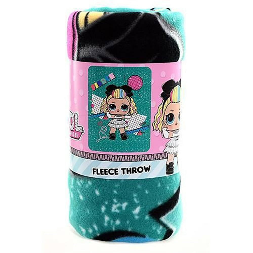LOL Surprise Fleece Throw Blanket Born Rocking