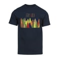 thumbnail image 1 of Gravity Trading Mens Stay Wild Forest Short-Sleeve T-Shirt - Navy - Large, 1 of 1