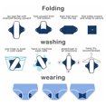 thumbnail image 6 of Keyohome 8PCS Heavy Flow Sanitary Towels Breathable Washable Reusable Menstrual Pads, 6 of 10