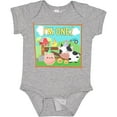 thumbnail image 3 of Inktastic I'm One Farm Animals Wearing Birthday Party Hats Boys or Girls Baby Bodysuit, 3 of 5