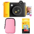 thumbnail image 1 of Cámara e impresora KODAK Smile+ 2 en 1 con estuche y papel, color negro, 1 of 5