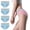 Light Blue, variant on Matoen 4 Pack Seamless Underwear for Women High Cut Full Coverage Panties No Show Cheeky Womens Briefs