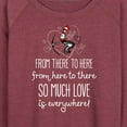 thumbnail image 3 of Dr. Seuss - Valentine's Day with Cat In The Hat - Women's Lightweight French Terry Long Sleeve Shirt, 3 of 6