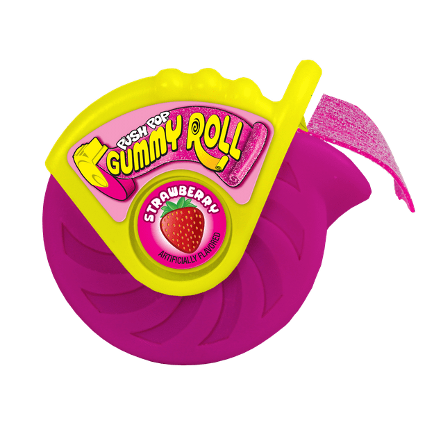 Push Pop Gummy Roll Assorted Flavors Gummy Candy - Walmart.com ...
