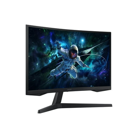Restored Samsung 27” Odyssey G55C QHD 165Hz, Curved Gaming Monitor - LS27CG556ENXZA (Refurbished)