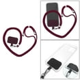 thumbnail image 4 of 2 Piezas Correa de Cuello de Cordón Ajustable Desmontable para Teléfono Móvil Rojo Gris CUTICAT Cordón para teléfono inteligente, 4 of 8