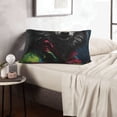 thumbnail image 6 of Daiia Vintage Wolf Warrior Bedding Waterproof Pillow Protector Zippered Queen – Bed Bug Proof Pillow Encasement-16"x24", 6 of 6