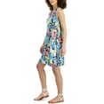 thumbnail image 3 of Style & Co. Printed Knit Tank Dress Industrial Blue Floral Size XS, 3 of 4