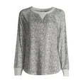 thumbnail image 6 of Secret Treasures Essentials Women's Snake Hacci Top, 6 of 6