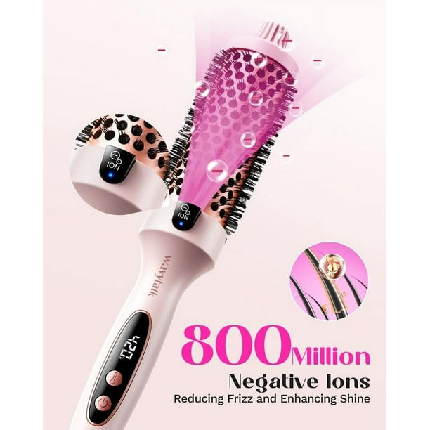 Wavytalk Negative Ion Single Thermal brush 1.5 Inch - Walmart