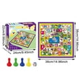 thumbnail image 2 of International Set Classic Strategy Board Game For All Ages Family Travel Entertainment Blur Game Ancestor Game Caper Game Table And Chairs Set Board Game Pawns And Dice with Bad Choices Game Addition, 2 of 3