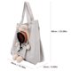 thumbnail image 2 of unbranded Bolsa Portátil Para Mascotas En Lona Con Moderno Y Ventilación Para Y Perros Pequeños, 2 of 8