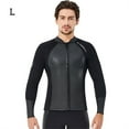thumbnail image 3 of DIVE SAIL Traje de buceo 2MM Pantalones cortos de manga larga Traje de neopreno Rash Guards Artesanía exquisita Sensación de cuerpo fresco Snorkel Trajes camisa masculina L Scienceny OD019363-03, 3 of 6