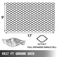 thumbnail image 4 of KFFKFF Geo Grid Ground Grid 9x17 Feet, Geo Cell Grid 4 Inch Thick, Gravel Grid HDPE Material, Ground Stabilizing Grid 1885 lbs per sq ft, Tensile Strength Gravel Ground Grid for Slope Driveway, 4 of 9