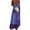 Purple summer dresses for women, variant on Wycnly Summer Dresses for Women Beach Holiday High Waist Swing Spaghetti Strap Long Dresses 2025 Short Sleeve V-Neck Hawaiian Graphics Maxi Formal Dress Yellow s