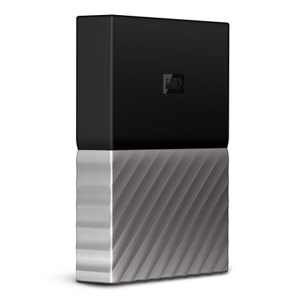 WD 4TB Black/Gray My Passport Ultra Portable External Hard Drive with Metal Finish - USB 3.0 - Model