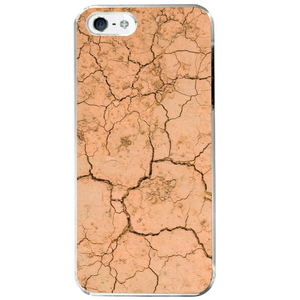 Image Of Cracked Dirt Texture Photograph Apple Iphone 5 5s Clear Phone Case Walmart Com Walmart Com