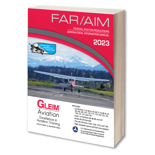 Gleim FAR AIM 2025 Federal Aviation Regulations Aeronautical