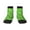3 Black, variant on Green Cucumber Print Adult Socks, Crew Moisture-wicking Socks, Unisex Cushion Crew Socks,Casual Sports Ankle Socks