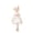 MUlticolor-1C-home supplies, variant on LEFTHIGH Home Easter Bunny Figurines Color Bunny Hanging Ornaments for Tabletop Centerpieces House Decor Spring Tea Party Baby Shower Supplies 8x18cm Home Decor