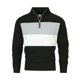 thumbnail image 2 of Blusa y camisa de cuello alto de manga larga para hombre, estilo británico, estilo retro, con cremallera, manga larga, jersey de temperamento, blusa de poliéster para hombre, 2 of 7
