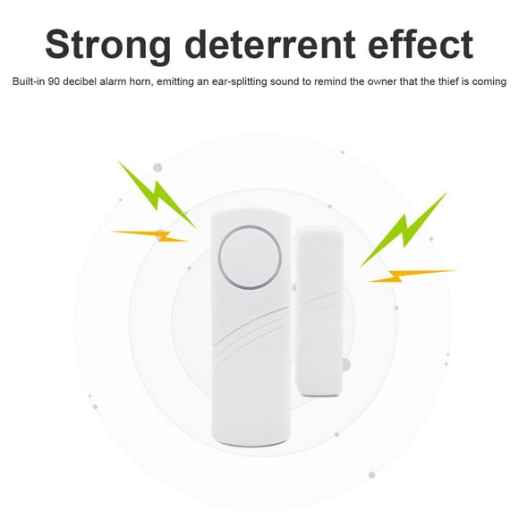 Wireless Electronic Window Door Alarms Entry Reminder Induction Safety Reminder Gate Self-adhesive Security Alerts Device Household Supermarket Mall Type 2