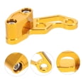 thumbnail image 5 of HEANUJJ Brake Line Clamp Motorcycle Aluminum Alloy Golden Stable Wire Fixation Clip, 5 of 8