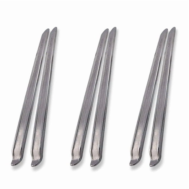 6X Tire Spoons Changing Tire Lever Bar Set Tire Repair Tool Kit Rim Lifter Tire Changer