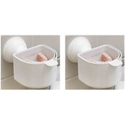 MHI Safe-er-Grip Denture Bath, 2 Pack