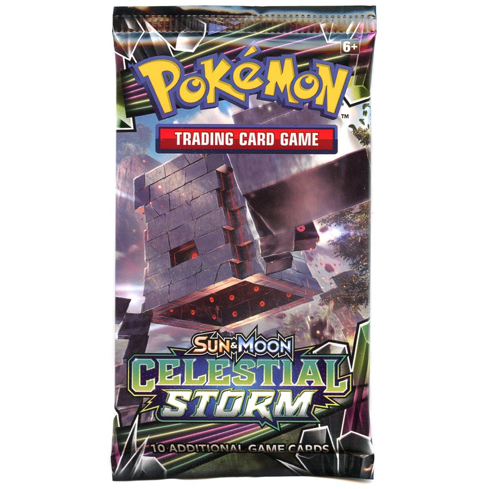 Pokemon Sun & Moon Celestial Storm Booster Pack - Walmart.com - Walmart.com