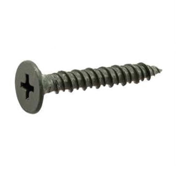 No.8 x 1.625 in. No.2 5 lbs Phillips Wafer Head Cement Board Screws - Pack of 640
