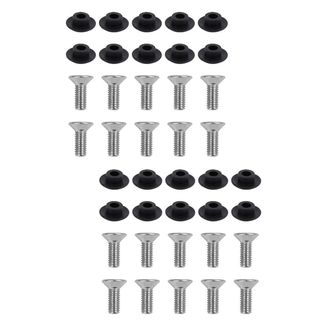 EcoNesxp 20 sets of kayak buckles, practical ropes, fixed line rope guides, elastic nylon accessories 20 sets of kayak buckles, practical ropes, fixed line rope guides, elastic nylon accessories Set