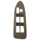 thumbnail image 1 of Único 1 Pcs Cubierta del marco del interruptor de ventana del lado izquierdo No.74232AA030E0 Panel de control de puerta para Toyota Camry 1997-2001 Plástico Marrón, 1 of 6