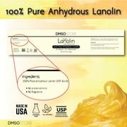 Pure Lanolin 4 oz. 100% USP Grade Anhydrous Unrefined