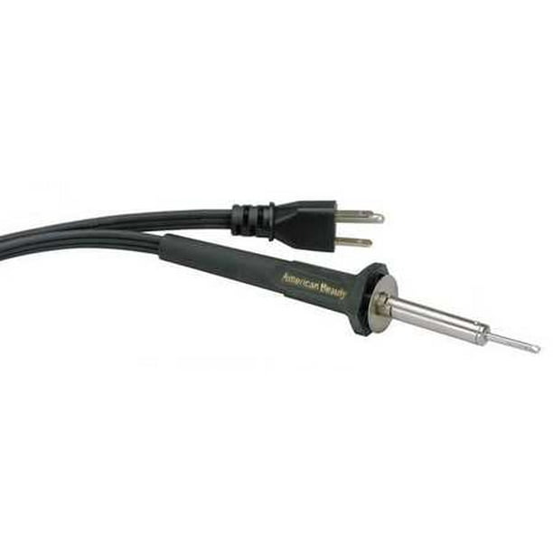 Soldering Iron, 6.5in L, Black/Silver AMERICAN BEAUTY