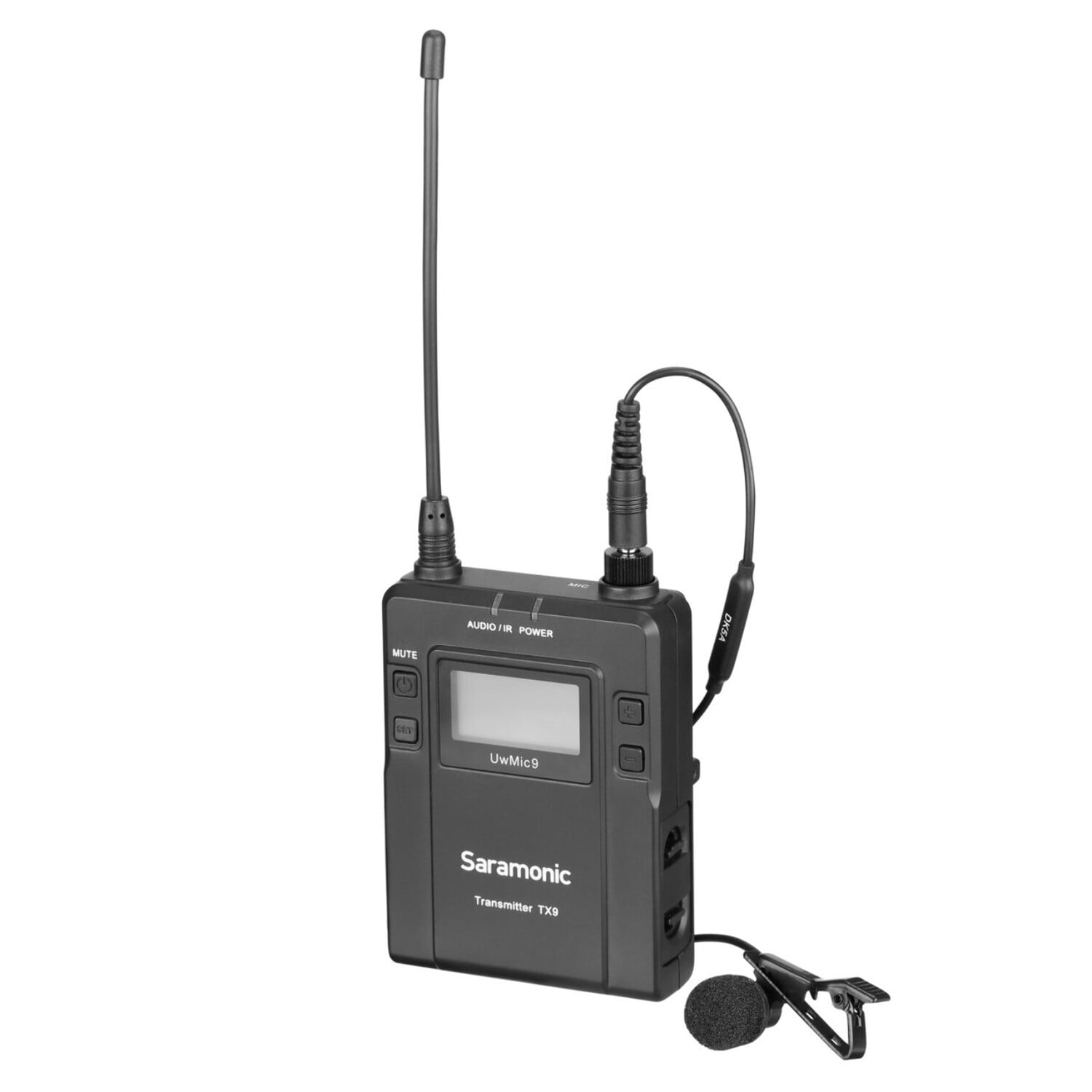 DK5A Pro Water-Resistant Omni Lavalier w/ Locking 3.5mm TRS for Saramonic, Sennheiser, Rode  More