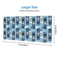 thumbnail image 4 of Disketp Gaming Mouse Pad Airplanes And Aviation Signs Pattern Large Mouse Mat Long Extended Desk Pad Non-Slip Rubber Mice Pads Stitched Edges Thin Pad (11.8x31.5 Inch), 4 of 9