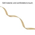 thumbnail image 3 of Unique Bargains Ruban Satiné Double Face pour Décoration Artisanale, Rouleau 0,28 Pieds x 100 Yards, Beige, 3 of 5