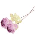 thumbnail image 4 of KAKOWELY 2 rosas artificiales de imitación para el hogar, accesorio para fotos, 4 of 5
