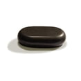 thumbnail image 3 of Master Massage Middium Size Flat Ovular Basalt Hot Stone Massage 8 piece Pack 2.6" x 1.9" x 0.7" Rock, 3 of 4