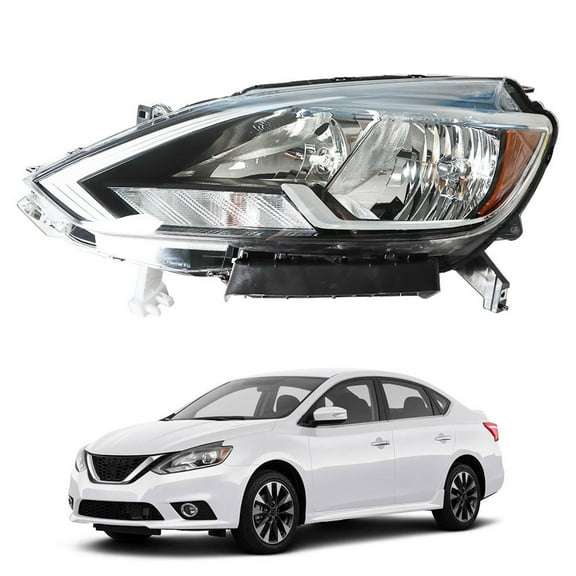 Genrics Projector Headlight Headlamp For 2016-2018 Nissan Sentra Left Driver Side