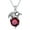 01.garnet, variant on Dragon Necklace for Women/Men Sterling Silver Necklace with Birthstone Gift for Women/Men