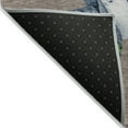 thumbnail image 5 of Addison Rugs Chantille Indoor/Outdoor Transitional Holiday Snowman Taupe Machine Washable Rectangle Rug, 1'8" x 2'6", 5 of 7