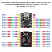 5pcs Type-C Supermini ESP32-S3 Development Board Supermini Development Board 2.4GHz WiFi Bluetooth 160MHz Running Frequency Compatible with Arduino (Welded)