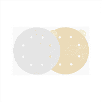 Indasa USA,Inc. 60-80 Rhynostick White Line Abrasive Solid Disc, 6 in Dia, 80 Grit