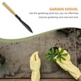 thumbnail image 5 of GOOHOCHY Garden Shovel with Wooden Handle and for Digging Black Color Small Size 5.9 Inches, 5 of 8